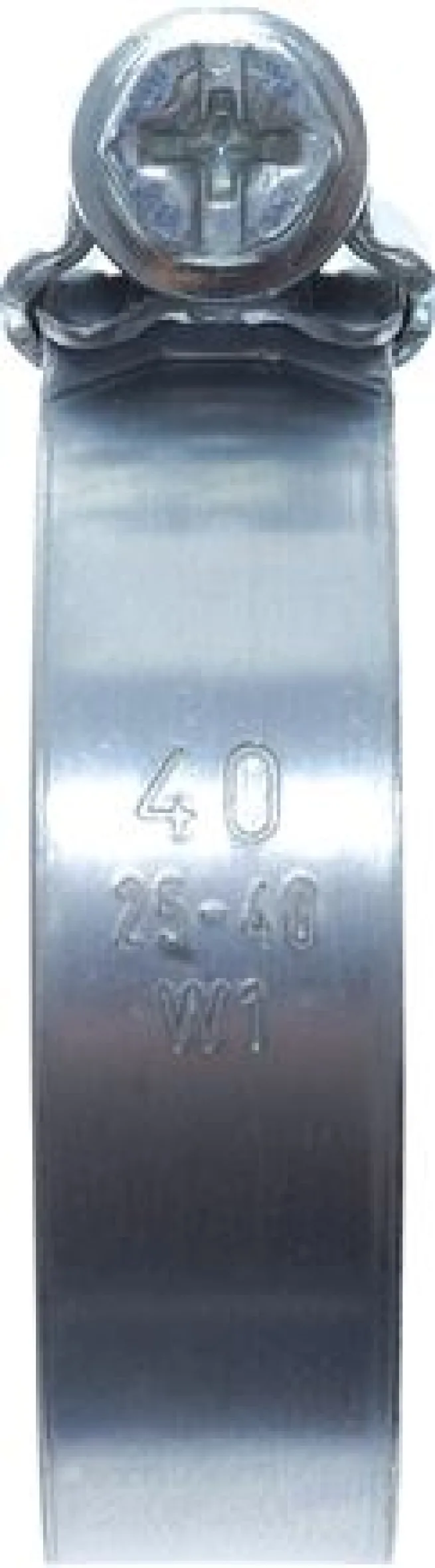 12mm Schlauchschelle 25 - 40mm, Stahl verzinkt (W1) (IDEAL)