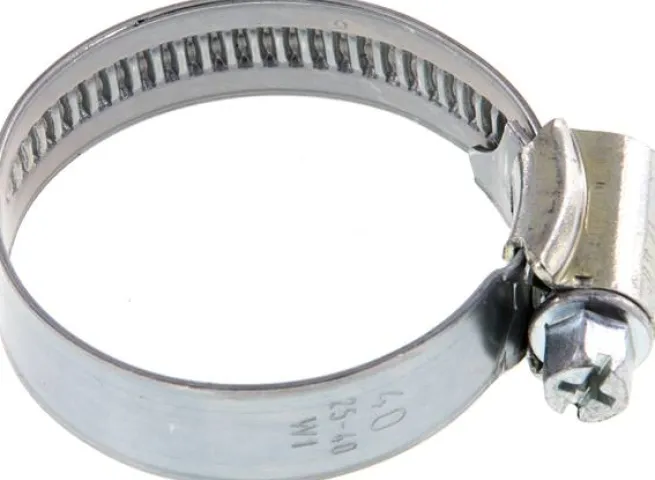 12mm Schlauchschelle 25 - 40mm, Stahl verzinkt (W1) (IDEAL)
