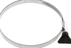 12mm Schlauchschelle 110 - 130mm, Stahl verzinkt (W1) (NORMA) mit Flügelgriff