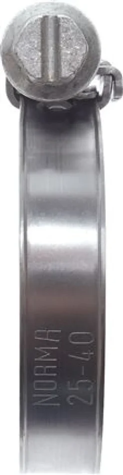9mm Schlauchschelle 12 - 22mm, 1.4301 (W4) (NORMA) mit Flügelgriff