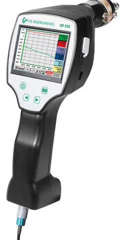 Mobiles Taupunktmessgerät DP 510 mit zusätzlichem Eingang für externe Sensoren (Hochdruckversion bis
