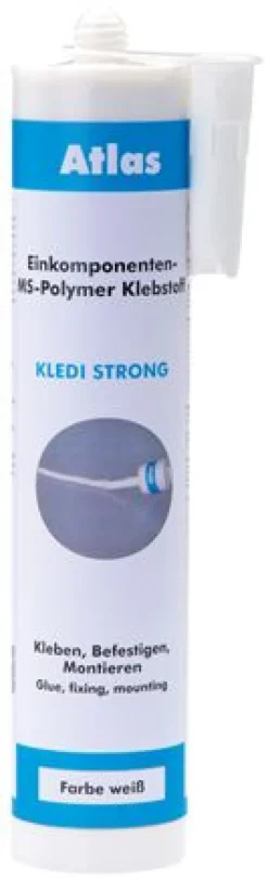 Montage- und Konstruktionsklebstoff weiß, 290 ml Standardkartusche