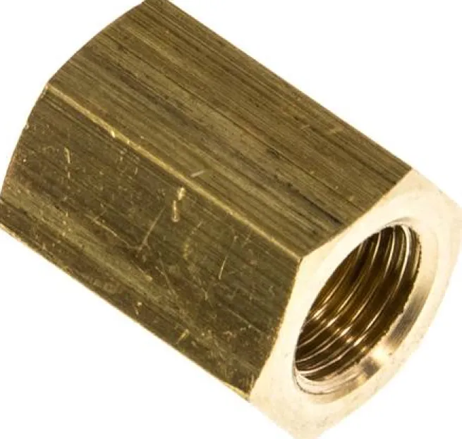 Muffe G 1/8"-G 1/8", Messing