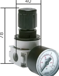MULTIFIX Druckregler für Wasser, G 1/4", 0,2 - 6bar, BG 0