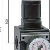 MULTIFIX Druckregler,G 3/4" 0,2 - 6bar