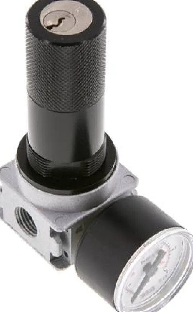 MULTIFIX Druckregler, G 1/4", 0,1 - 3bar, Baureihe 0, 1450 l/min, abschließbar