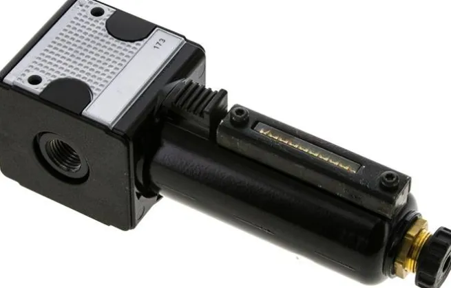 MULTIFIX Filter, G 1/4", Baur. 1, Metallbehälter mit Sichtrohr, Metallbehälter