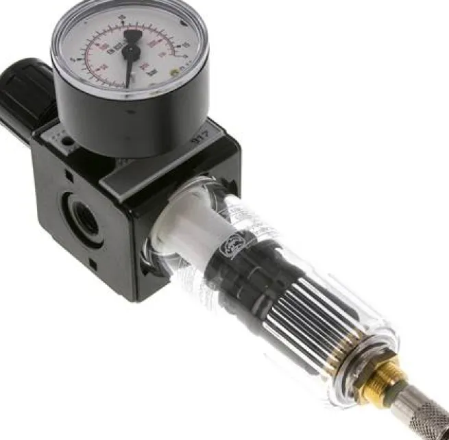 MULTIFIX Filterregler, G 1/4", 0,5 - 10bar, Baureihe 1, Kondensatablass automatisch (drucklos geschlossen)