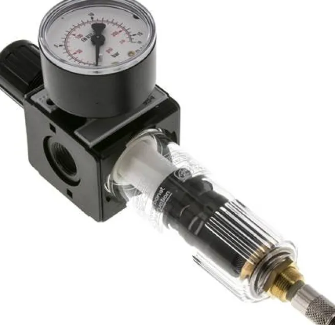 MULTIFIX Filterregler, G 3/8", 0,5 - 10bar, Baureihe 1, Kondensatablass automatisch (drucklos geschlossen)