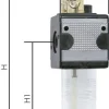 MULTIFIX Micro-Nebelöler, G 1/4", Multifix 1, Kunststoffbehälter