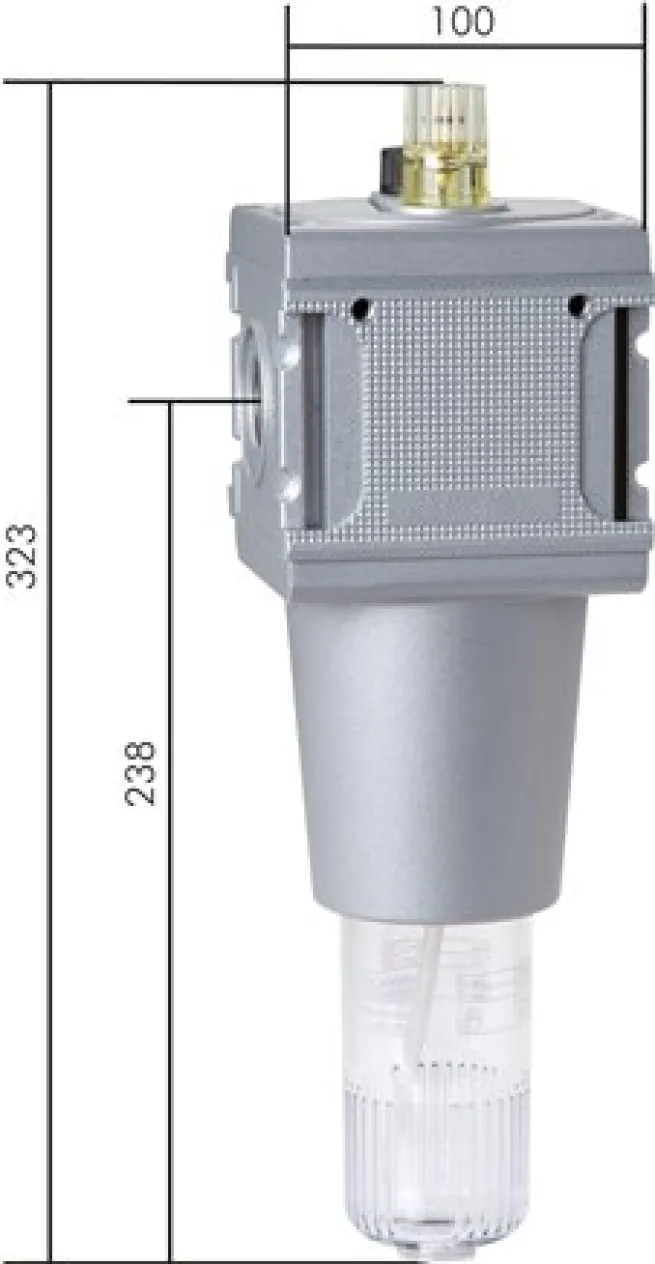 MULTIFIX Nebelöler, G 3/4", Baureihe 5, Metallbehälter, BG 5