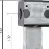 MULTIFIX Vakuumfilter, G 1/2", Baur. 2, Kunststoffbehälter