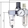 MULTIFIX Wartungseinheit (0), 3-tlg., G 1/4", 0,5 - 10 bar