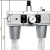 MULTIFIX Wartungseinheit (5), 3-tlg., G 3/4", 0,5 - 16 bar