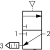 MULTIFIX 3/2-Wege Pneumatikventil, G 3/8", Multifix 1
