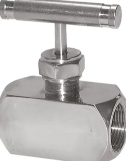 Nadel-Absperrventil, Edelstahl, G 1/2", PN 400
