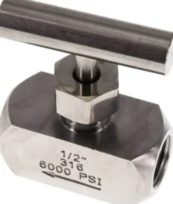 Nadel-Absperrventil, Edelstahl, G 1/2", PN 400