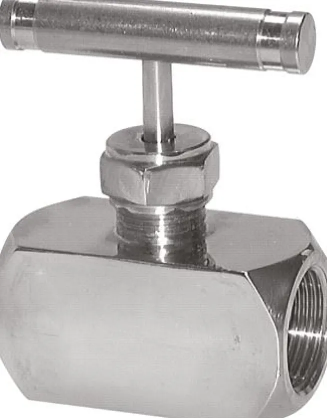 Nadel-Absperrventil, Edelstahl, G 3/8", PN 400