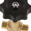 Nadel-Absperrventil, Messing, G 1/4" (AG), -0,9 bis 40bar