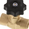Nadel-Absperrventil, Messing, G 1/2" (IG), -0,9 bis 40bar