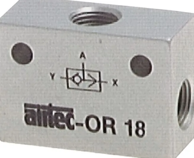 ODER-Ventil G 1/8", Präzision