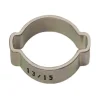 2-Ohr-Schlauchklemme / Stahl verzinkt Spannbereich 11-13mm / Bandbreite 6,5mm 114128
