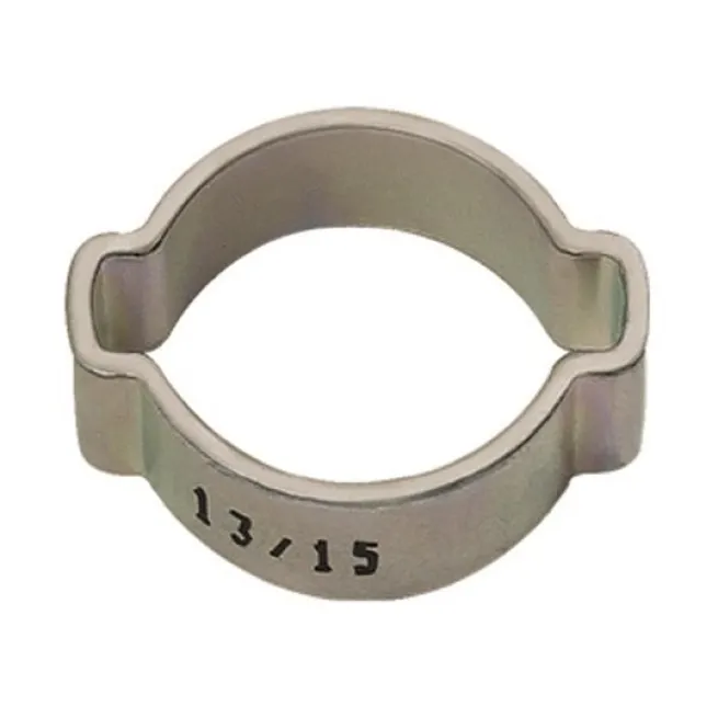 2-Ohr-Schlauchklemme / Stahl verzinkt Spannbereich 11-13mm / Bandbreite 6,5mm 114128