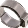 1-Ohr-Schlauchschelle 14,6 - 16,8mm, Edelstahl mit Einlagering
