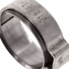 1-Ohr-Schlauchschelle 18,8 - 21,1mm, Edelstahl