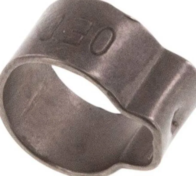 1-Ohr-Schlauchschelle 6,1 - 7mm, Edelstahl