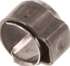 1-Ohr-Schlauchschelle 4,7 - 5,7mm, Edelstahl