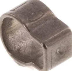1-Ohr-Schlauchschelle 4,1 - 5,1mm, Edelstahl