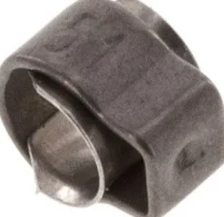 1-Ohr-Schlauchschelle 3,7 - 4,7mm, Edelstahl