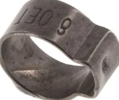 1-Ohr-Schlauchschelle 6,8 - 8mm, Edelstahl