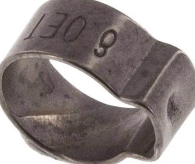 1-Ohr-Schlauchschelle 6,8 - 8mm, Edelstahl