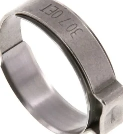 1-Ohr-Schlauchschelle 26,5 - 30mm, Edelstahl