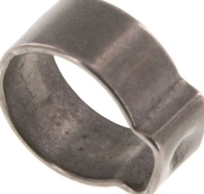 1-Ohr-Schlauchschelle 9,1 - 10,5mm, Edelstahl