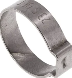 1-Ohr-Schlauchschelle 21 - 23,5mm, Edelstahl