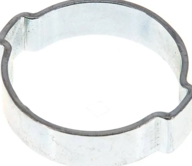 2-Ohr-Schlauchschelle 29,3 - 34mm, Stahl verzinkt (W1)