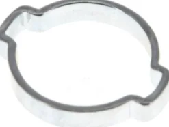 2-Ohr-Schlauchschelle 15 - 18mm, Stahl verzinkt (W1)