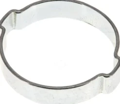2-Ohr-Schlauchschelle 37,6 - 43mm, Stahl verzinkt (W1)