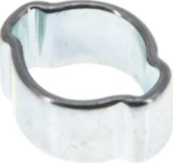 2-Ohr-Schlauchschelle 7 - 9mm, Stahl verzinkt (W1), Breite 7mm