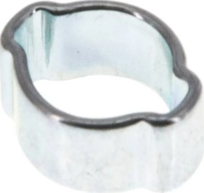 2-Ohr-Schlauchschelle 7 - 9mm, Stahl verzinkt (W1), Breite 7mm