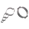 2-Ohr-Schlauchschelle 11 - 13mm, Stahl verzinkt (W1), Breite 7mm