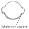 2-Ohr-Schlauchschelle 14 - 17mm, 1.4307 (W4)