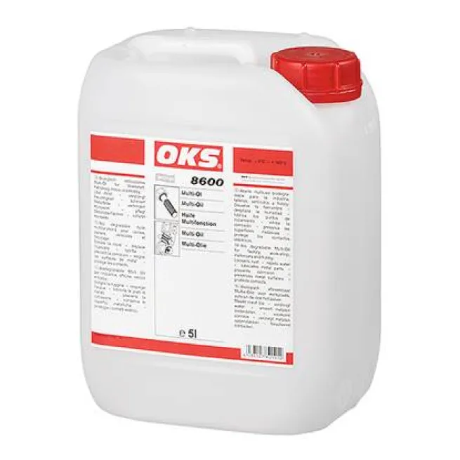 OKS 8600, BIOlogic Multi-Öl - 5 l Kanister (DIN 51)