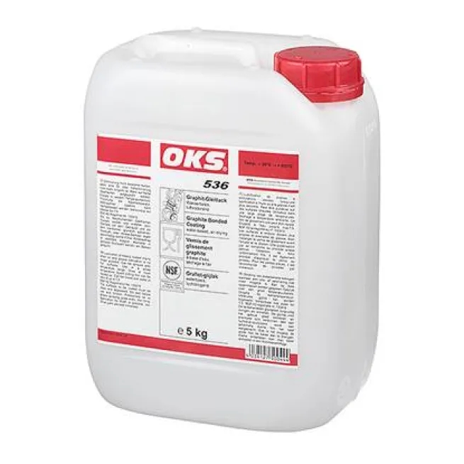 OKS 536, Graphit-Gleitlack Wasserbasis - 5 kg Kanister