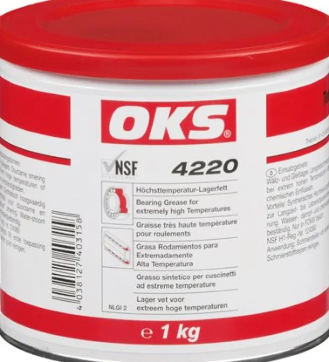 OKS 4220 - Höchsttemperatur-Lagerfett (NSF H1), 500 g Dose