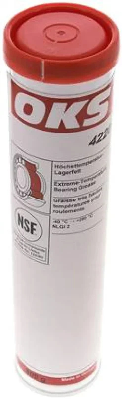 OKS 4220 - Höchsttemperatur-Lagerfett (NSF H1), 800 g Kartusche