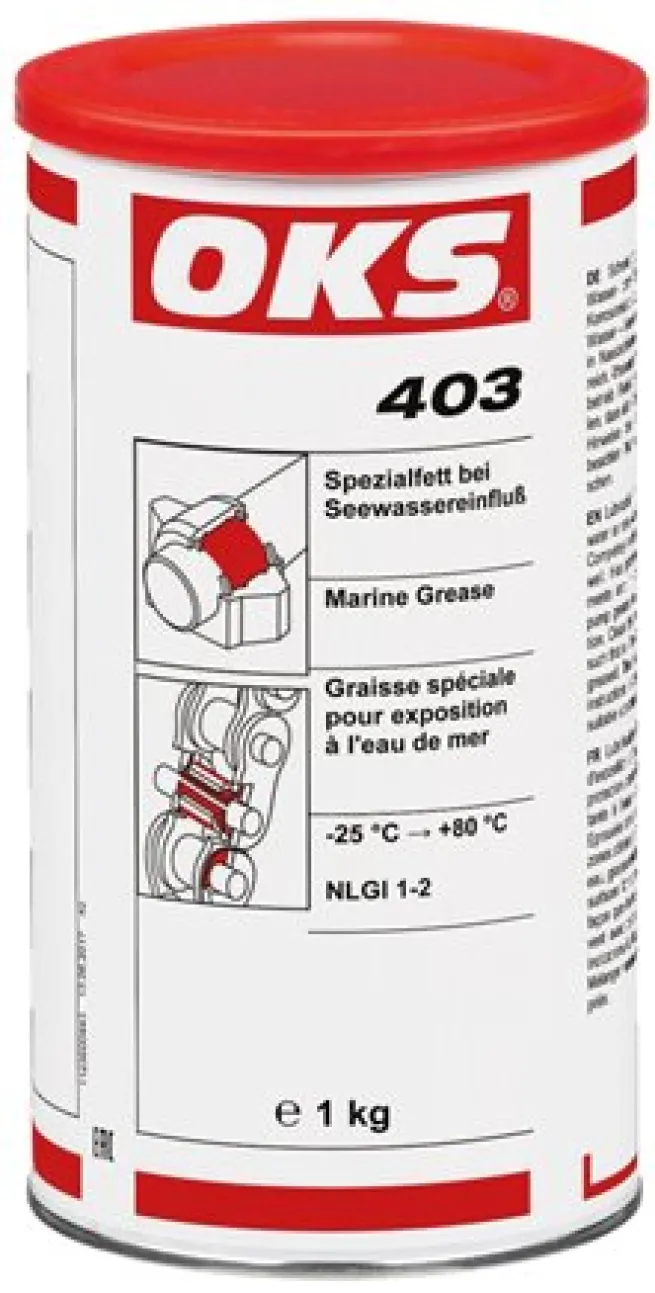 OKS 403 - Spezialfett bei Seewassereinfluss, 1 kg Dose